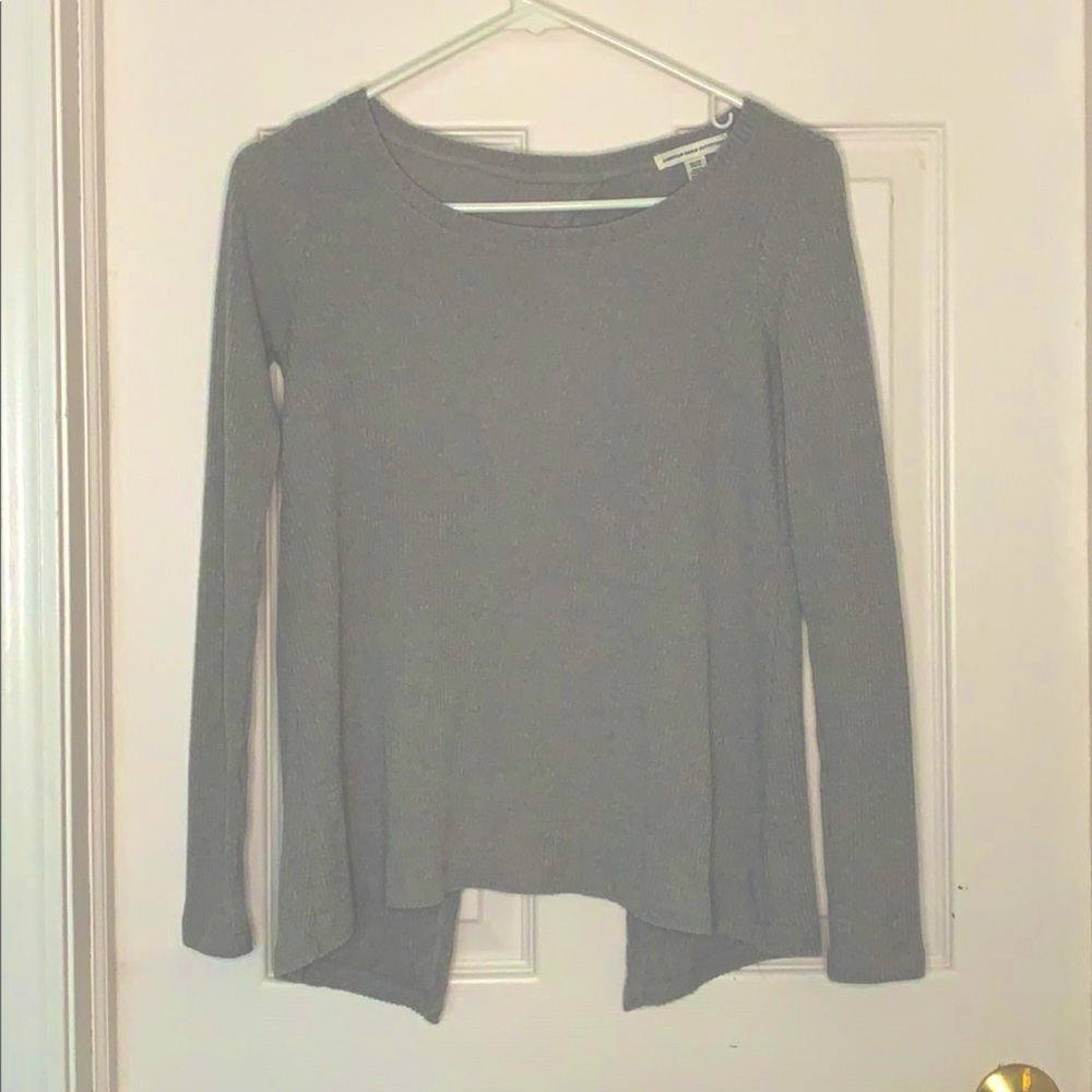 American Eagle grey sweater